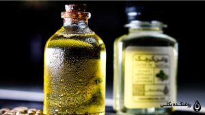 روغن کرچک بکلی در شیشه متوسط