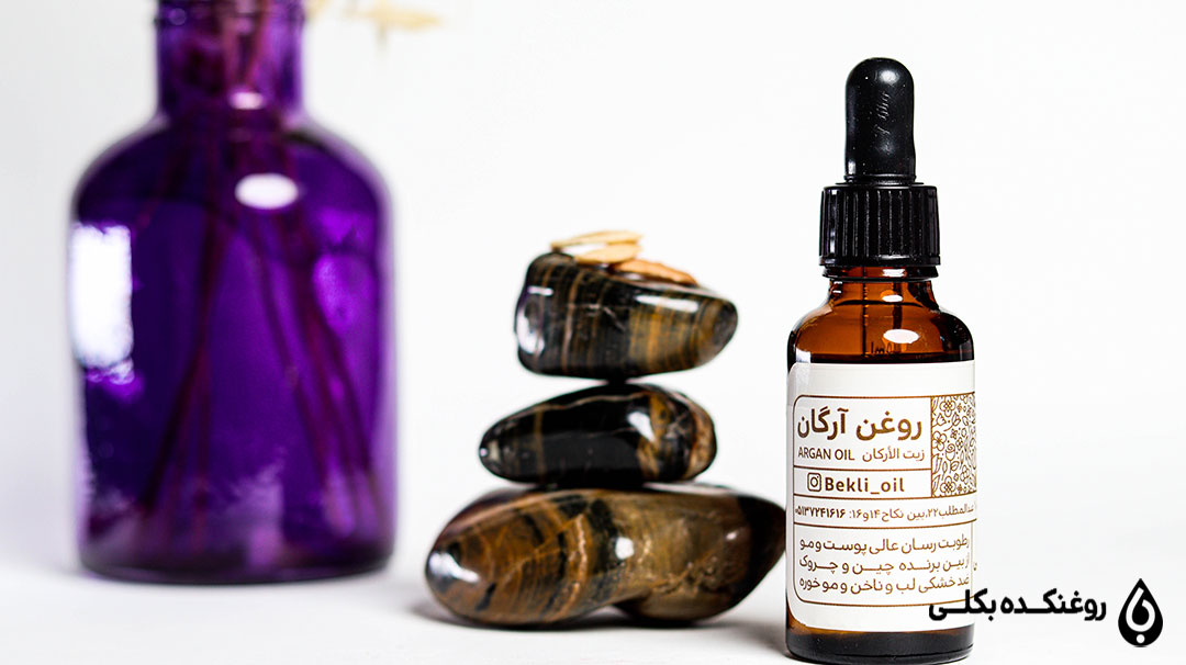 روغن ارگان اصلی در بسته بندی مخصوص بکلی
