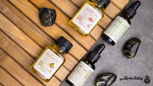 چهار عدد روغن خالص بکلی برای دور چشم
