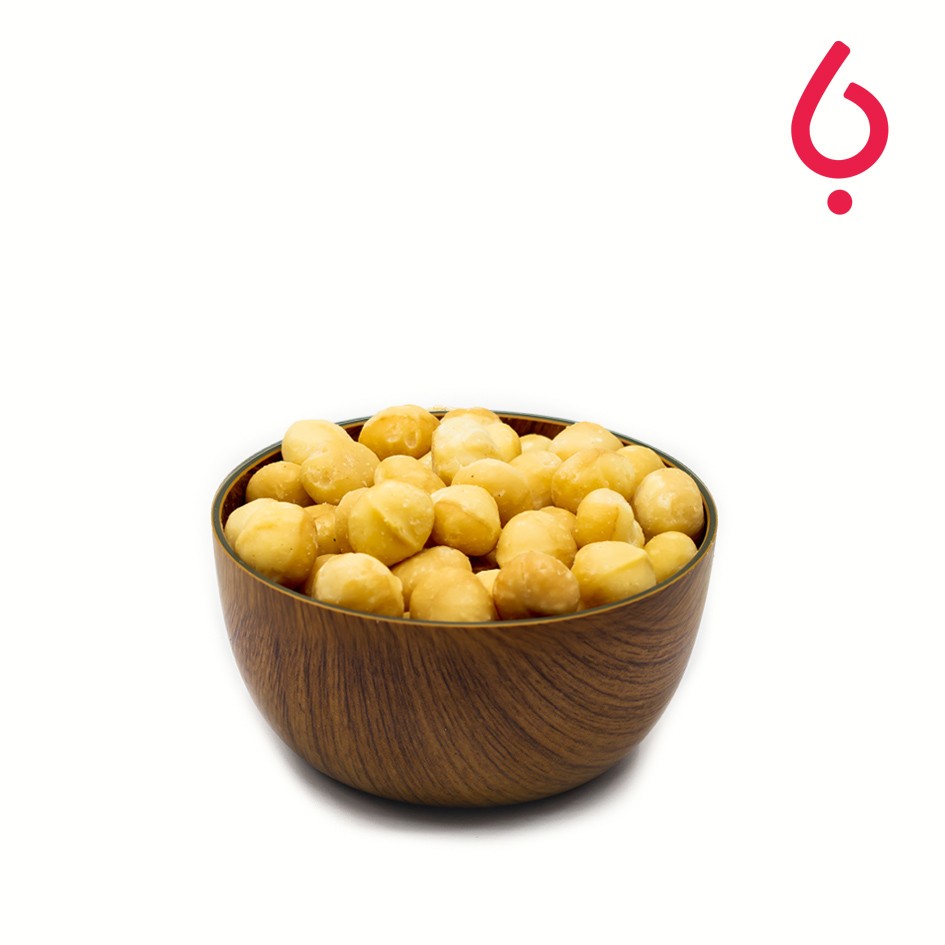 مغز ماکادمیا تفت داده بی نمک بکلی