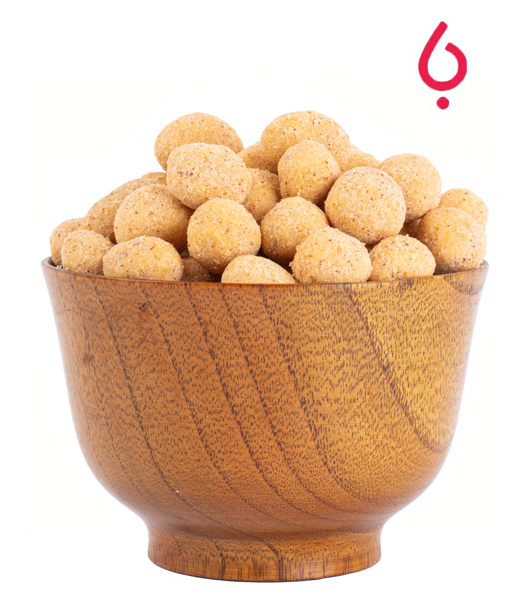 مغز بادام زمینی روکشدار باربیکیو بکلی